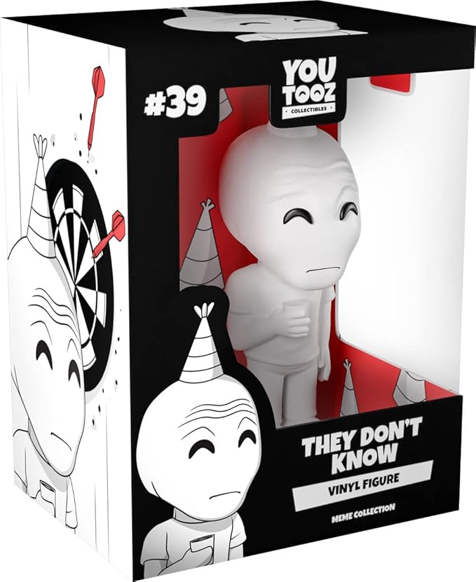 Youtooz The Feel Guy 4.9" Vinyl Action Figure, Based on They Don't Know Meme - Youtooz Meme Collection