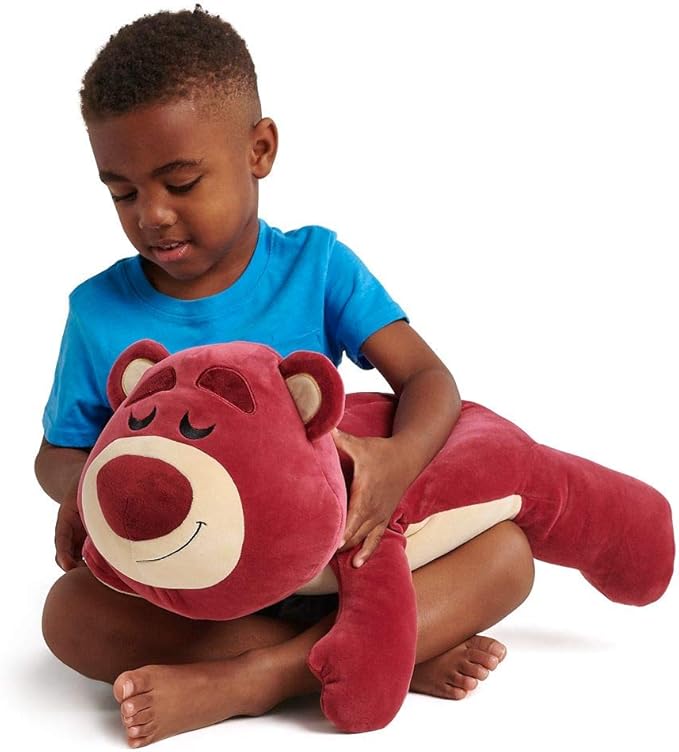 DISNEY STORE Official Cuddleez Plush – Lotso - Big Plush - Super Soft & Huggable Toy for Fans & Kids of All Ages - Perfect Collectible Gift, Plushy