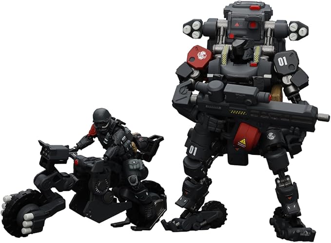 JOYTOY Action Figure 1/25 Battle of The Stars Fear XS-01 Night Raid Type Collection Models Birthday Gifts