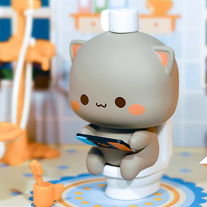 BEEMAI Mitao Cat Love is Like A Peach Series 1PC Blind Box Random Design Cute Figures Collectible Toys Birthday Gifts
