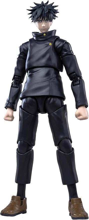 Fushiguro Megumi Action Figure, 18cm Anime JJK Figure Model Statue Movable Figure, Changeable Face Handmade Collectible Desktop Decoration Gifts for Fans