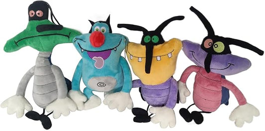 Cockroaches Oggy Plush Toys
