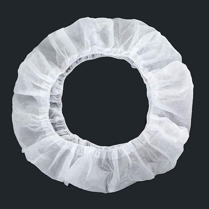 50pcs Disposable Toilet Seat Covers Non Woven Potty Seat Cushion Pads Protection for Home Hotel Outdoor Travel