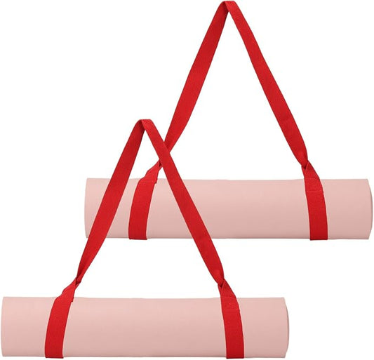 Yoga Mat Straps for Carrying, Adjustable Exercise Mat Sling Holder Multi Purpose Mats Carrier