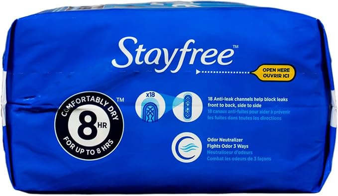 Stayfree Reg Maxi Pad 24ct