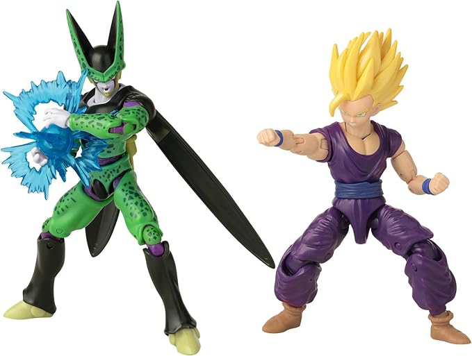 Dragon Ball Super - Super Saiyan 2 Gohan vs. Cell Battle Pack Action Figure Set