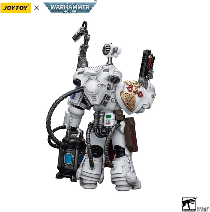 YIZRIO JoyToy Warhammer 40k Ultramarines Apothecary Biologis, 1:18 Scale Action Figure Mecha Joy Toy Collection Model 5.35 inch