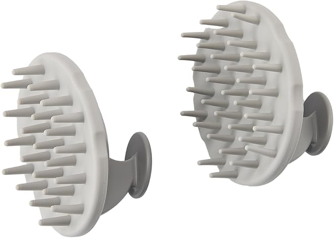 DOWMI Scalp Massager Shampoo Brush 2-Pack for Deep Cleansing