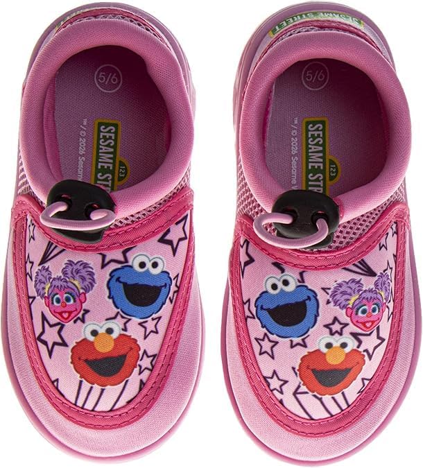 Girls Character Water Shoes Frozen Minnie Mouse Paw Patrol Moana Sesame Street & Little Mermaid Slip-On Aqua Socks Quick Dry Beach Pool Shoes Sizes: 3-4 Infant 5-10 Toddler 11-12 Little Kid