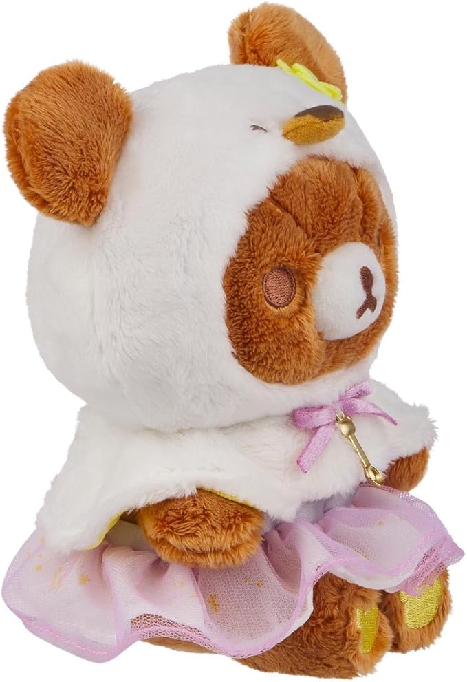 San-X Original Rilakkuma Swan Series Plush - 7" Chairoikoguma