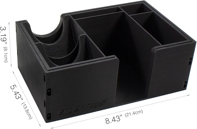 EnderToys TCG Rip Sort and Ship Station Sort Tray and Card Protector Caddy - Modular Collectible Trading Card Organization, Storage and Prep System