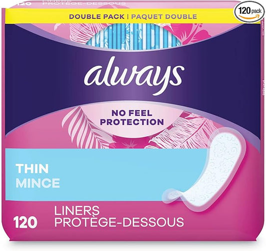 Always Thin, Unscented 120 ea (Pack of 9)