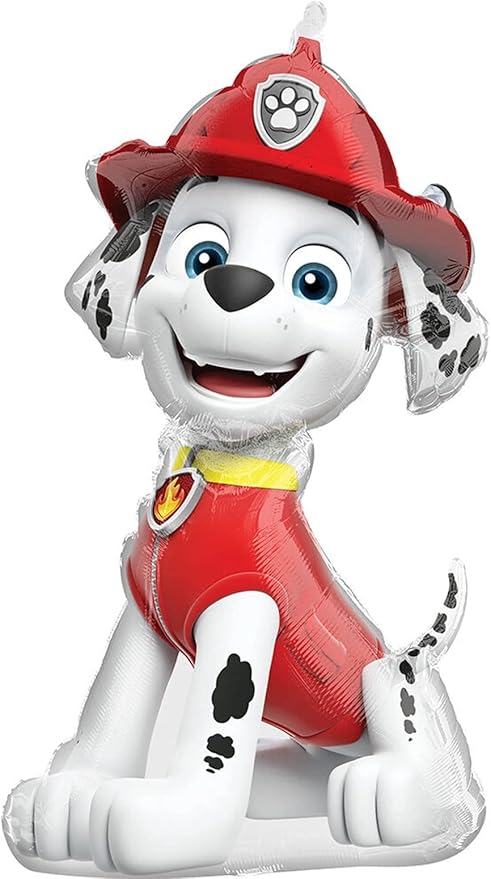 Anagram Paw Pups Chase Rubble Marshall and Skye on Patrol Birthday Party Supplies Balloon Bouquet Decorations, BQ_4134