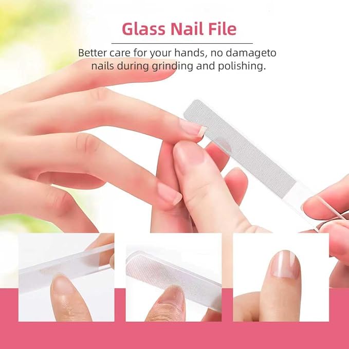 10 in 1 Manicure kit for Women Professional Pink Nail kit, Fingernail and Toenail Clipper Cutters and Personal Pedicure, Complete Manicure Set Women with Travel Beauty Tools Convenience Set