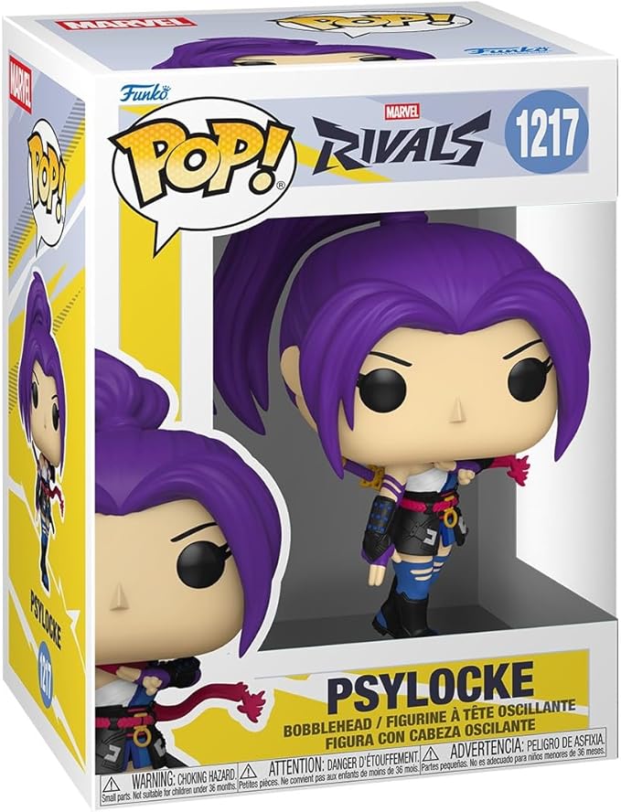 Funko Pop! Games: Marvel Rivals - Psylocke - Collectable Vinyl Figure - Gift Idea - Official Merchandise - Toys for Kids & Adults - Marvel Fans - Model Figure for Collectors and Display