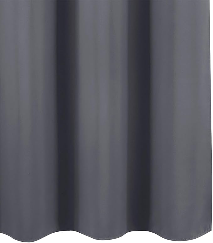 LEMOMO Grey Blackout Curtains 34 x 63 Inch Length/Set of 2 Curtain Panels/Thermal Insulated Room Darkening Blackout Curtains for Bedroom