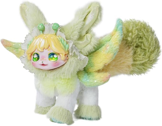 Wizarding Forest Fairy Plush Doll Series, 9 inch Fantasy Collectible Plush Toy with Wings and Tail, Soft Stuffed Animal for Kids, Girls, and Collectors - Aestivation