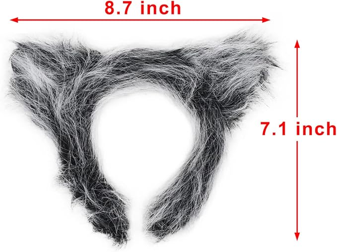 Plush Animal Ears and Horns Headband-Halloween Christmas Festival Theme Party Animal Cosplay Costume Headbands