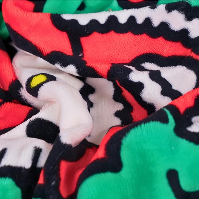 Franco Collectibles Sanrio Hello Kitty Ugly Sweater Christmas Blanket, Super Soft Holiday Cozy Plush, 70 in x 50 in, (Officially Licensed Product)