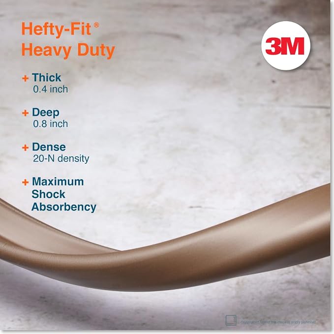 Roving Cove HeftyFit Edge Protector for Baby Proofing (9ft Large Edge Only), Heavy-Duty Soft Rubber Foam Furniture Edge Bumper Guards, Desk Edge Cushion, Wall Corner Covers, 3M Adhesive, Coffee Brown