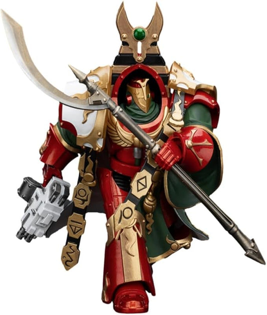 JOYTOY Warhammer 30K Thousand sons 5.6 inch Legion Praetor in Cataphractii Terminator Armour 1:18 Scale Action Figure Mecha Joy Toy Collection Model