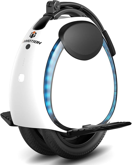 INMOTION E20 Electric Unicycle Hoverboard for Beginners – 14" Wheel, 500W Motor, 10Mile Range, 12.5mph, UL2272 Certified – Lightweight & Safe Self-Balancing Scooter