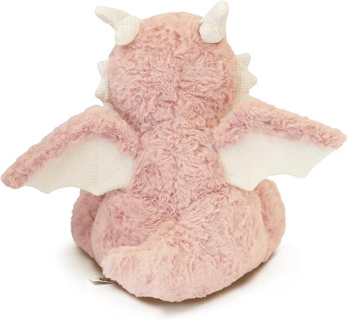 Soft Little Flying Dinosaur Stuffed Plush Pillow, Adorable Pink Dragon Plush Toy and Birthday Present for Kids, Adults and Collectors(Pink/7.9in)