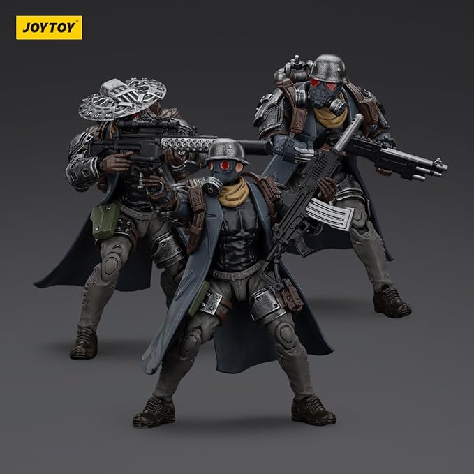 JoyToy 1/18 Scale Action Figures Battle of The Stars Shadow Squad Pack of 3
