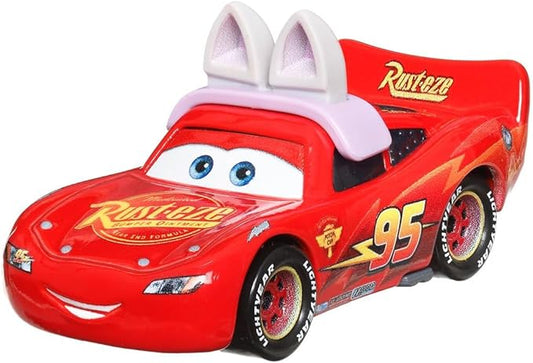 Disney Cars Easter Collection Lightning McQueen as Easter Buggy 1:55 Scale Diecast Vehicle