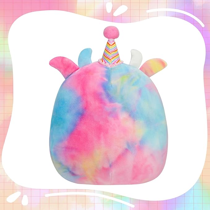 Cow Stuffed Animal Cow Plush Toys 14 Inch Soft Unicorn Plushies Pillow Cute Rainbow Plushies Room Decoration Birthday Gifts for Kids Toddlers Girls and Boys