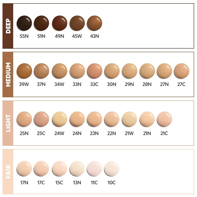 TIRTIR Mask Fit Red FoundationㅣLong Lasting Flawless Coverage, Energy Essence, Lightweight, Hydrating, Pore-Blurring, Breathable Satin Finish, Makeup, Radiant Skin, #34W Toffee, 1.01 Fl Oz