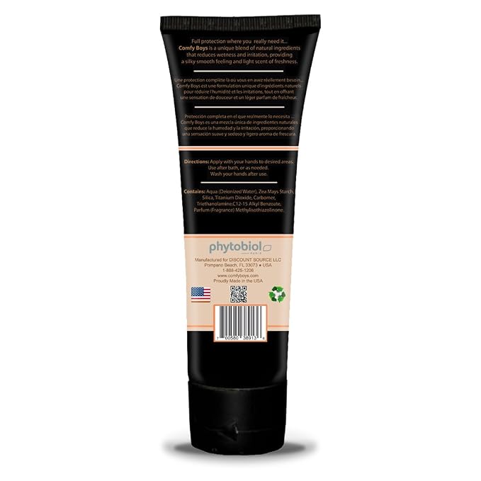 Men's Premium Ball Deodorant: Anti-Chafing Sweat Defense, Odor Control, Aluminum-Free Mens Deodorant for Men's Private Parts (Original, 4 oz)