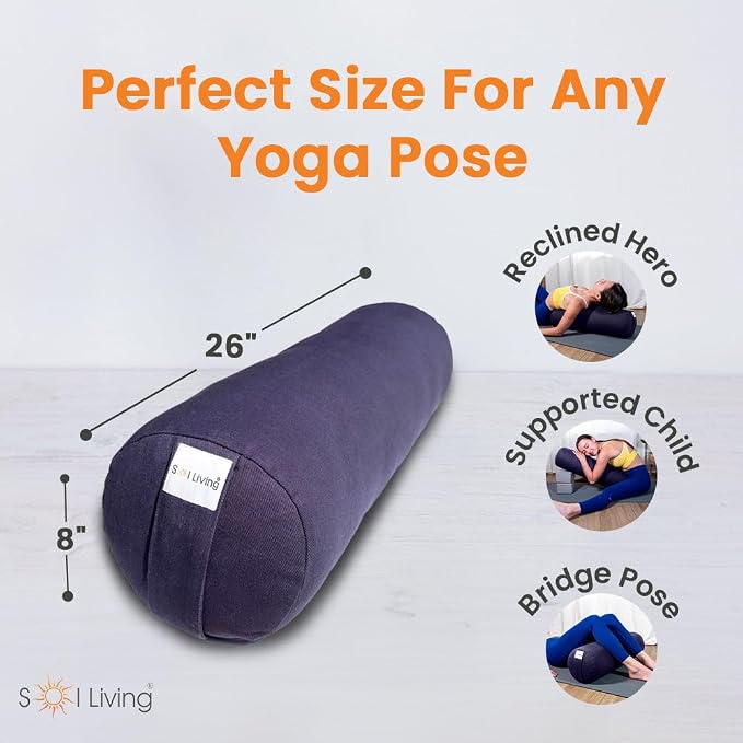 Pranayama Yoga Bolster Meditation Pillow