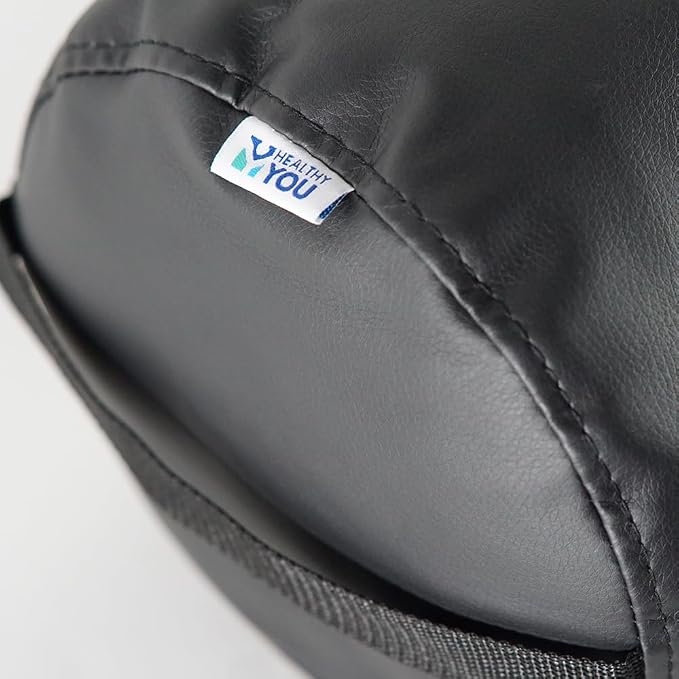 Fluffy Massage Bolster Full Round 26" x 9" (Black)