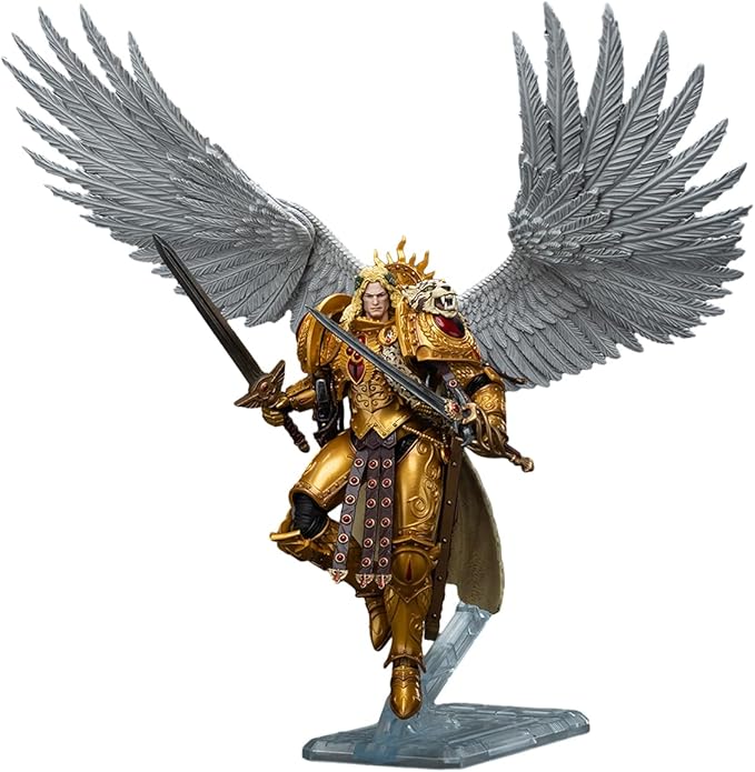 JOYTOY Warhammer 40K The Horus Heresy 1/18 Action Figure Blood Angels Sanguinius Primarch of The IXth Legion Collection Model Birthday
