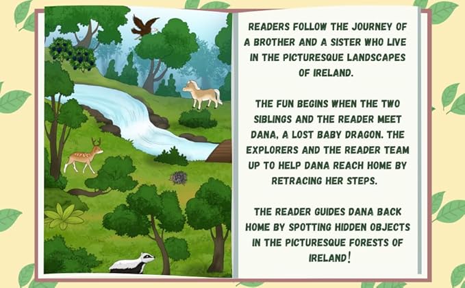Dana The Dragon Stuffed Animal and Storybook Set About Bravery & Teamwork - Interactive Storytelling Bundle with Dragon Plush & Full-Color Illustrations for Ages 3-8