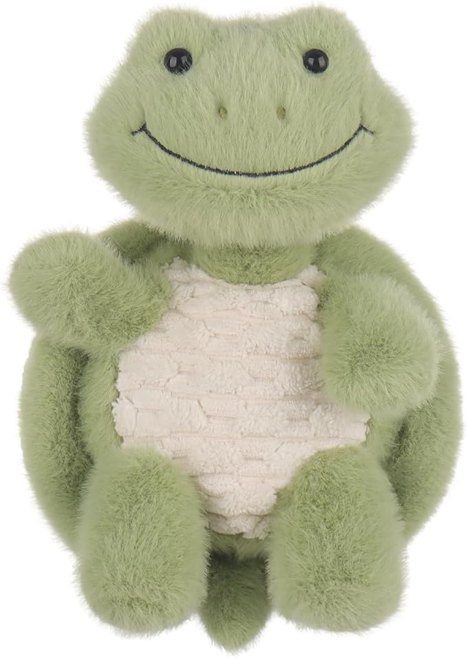 Apricot Lamb Witty Turtle Ryan Plush Stuffed Animals for Kids, Soft Cute Plush Toys for Baby Girl and Boy, Fluffy Witty Turtle Green