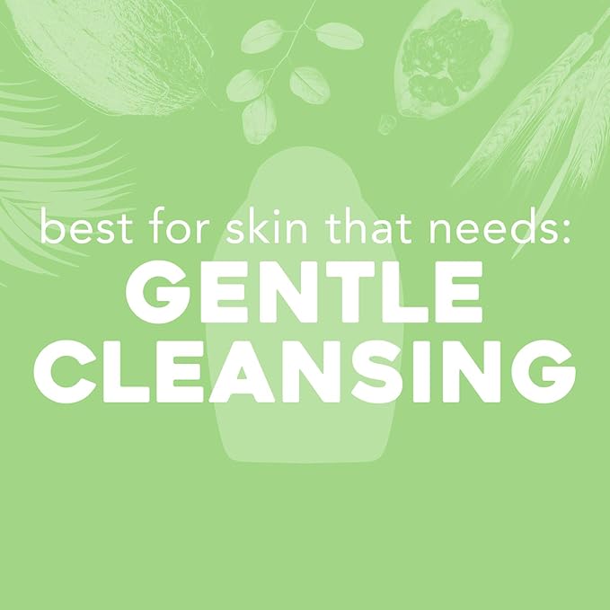 OGX Sensitive + Rose Water & Pink Sea Salt Exfoliating Body Scrub + Rose Quartz,Gentle Exfoliating Daily Body Wash Softens Skin,Body-Scrub for Women,Sulfate-Free Surfactants,19.5 fl oz,(Pack of 4)