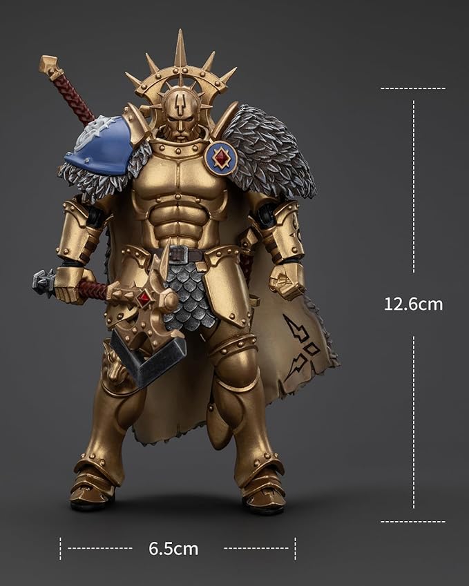 JoyToy 40K Genuine License 1:18 Action Figure,Stormcast Eternals, 4inch Collectible Action Figures Sets