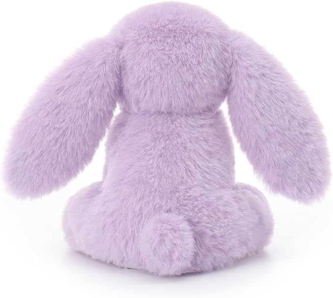 Apricot Lamb Purple Bunny Stuffed Animals for Kids, Soft Cute Plush Toys for Baby Girl and Boy, 6 Inches