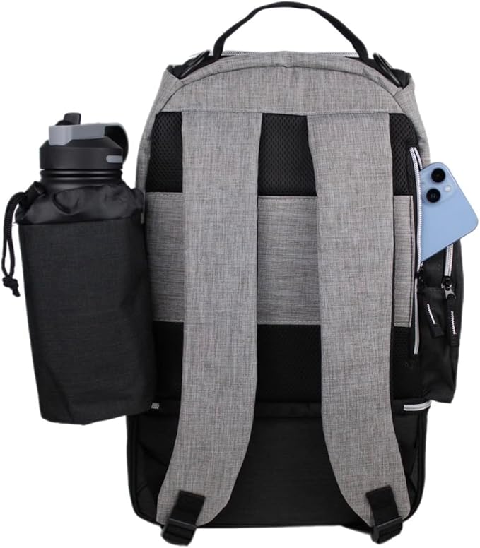 Flight level Disc Golf Backpack with Insulated Cooler | Frisbee Disc Golf Bag | Large Capacity up to 20 Discs