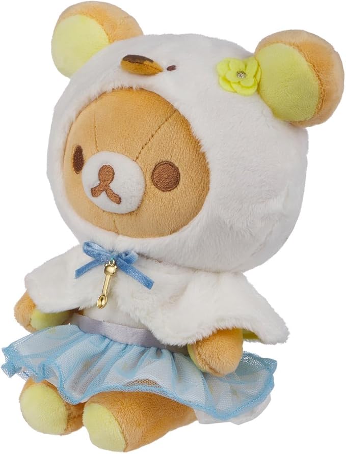 San-X Original Rilakkuma Swan Series Plush - 9" Rilakkuma