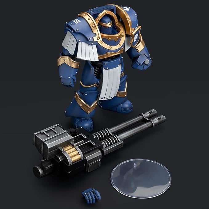 JOYTOY Warhammer 30K The Horus Heresy 1/18 Action Figure Uitramarines Cataphractii Terminator Squad 3PCS Collection Model
