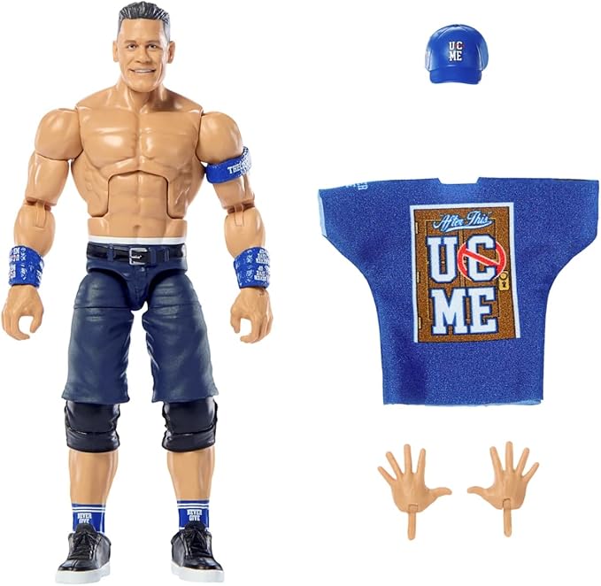 WWE John Cena Exclusive Retirement Tour Collectors Edition Mattel Elite Collection Series 119 Wrestling Action Figure Toy