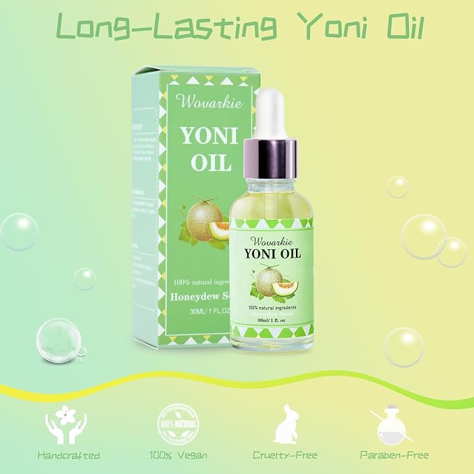 Yoni Oil for Women Set Of 3, 100% Natural Feminine Oil Deodorant for Women, Eliminates Odor and Ph Balanced, Feminine Serum Made with Pure Natural Essential Oils (1 fl oz/30 ml)