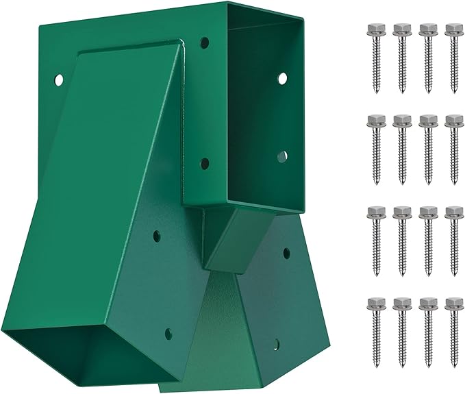 BeneLabel A-Frame Middle Swing Set Brackets, Heavy Duty Steel Swing Set Hardware with Mounting Hardware - Heavy Duty Swing Seat with Adjustable Rope and Carabiners