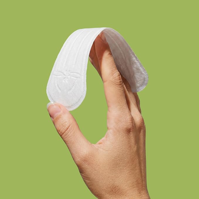 X9 Cotton Cover Panty Liners for Women, Long, 60 Count | Fragrance-Free, Light Absorbency, Soft Cover