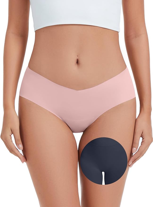 Camel Toe Underwear for Women Seamless Underwear No Show Camel Toe Concealer Invisible Workout Gym Yoga Panties