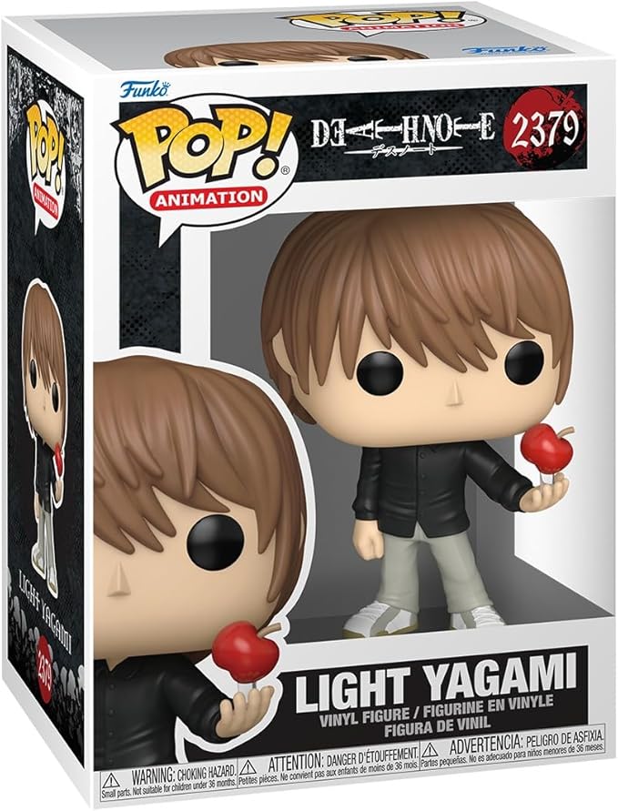 Funko Pop! Animation: Death Note - Light Yagami - Collectable Vinyl Figure - Gift Idea - Official Merchandise - Toys for Kids & Adults - Anime Fans - Model Figure for Collectors and Display