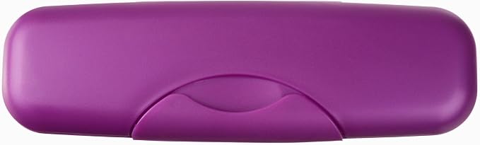 RADIUS Large Tampon Travel Case - Seamless Protective Storage Container, Durable Makeup and Medicine Purse Organizer with Secure Snap Lock (1.25 x 2 x 7.25 IN) - Pack of 1, Case